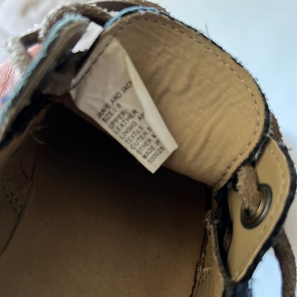 Janie and Jack Size 8 Boys Leather Loafers - Picture 4 of 5